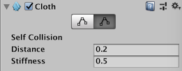 Self Collision parameters